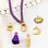 KAYA sieraden Necklace Glass Pearl 'Festival Pearl' Choose the color