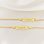KAYA sieraden Bracelet Set ‘Classic Bar’ with Engraving