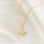 KAYA sieraden Pavé Clover Children’s Necklace | Zirconia Crystals