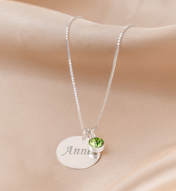 KAYA sieraden Necklace ‘Sparkling’ with name