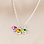 KAYA sieraden Ketting met 3 geboortestenen
