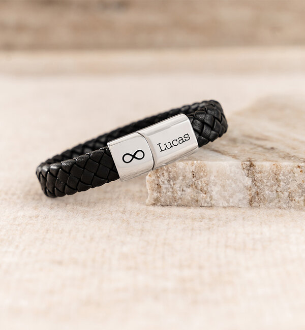 KAYA sieraden Father & Son Bracelets with Engraving