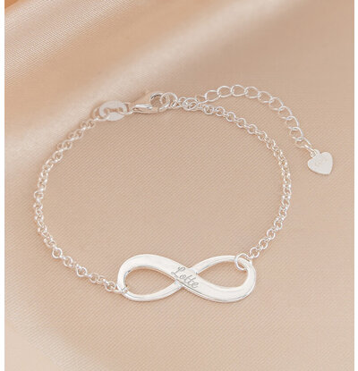KAYA sieraden Armband met Gravure 'Infinity'