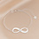 KAYA sieraden Bracelet 'Infinity' with Engraving