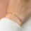 KAYA sieraden Armband met Geboortesteen en Letter