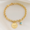 KAYA sieraden Armband met Naam en Geboortesteen 'Beaded'