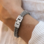 KAYA sieraden Men's Bracelet with Engraving 'Link' in Stainless Steel