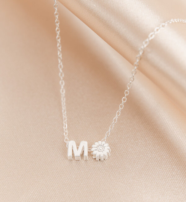 KAYA sieraden Letter Ketting met 2 initialen