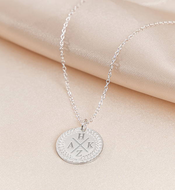 KAYA sieraden Subtle Necklace with Initals     - Copy