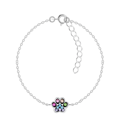KAYA sieraden Children's bracelet 'Glitter Paw'