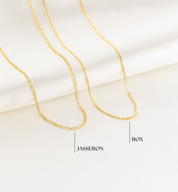 KAYA sieraden Kerst Ketting met Gravure 'Elegant Bar'
