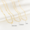 KAYA sieraden Ketting met naam 'Medaillon'