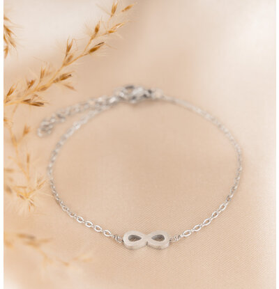 KAYA sieraden Armband Dames 'Infinity' Stainless Steel