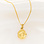 Gegraveerde sieraden Kinderketting met Foto 'Vintage' Ovaal Medaillon