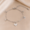 KAYA sieraden Charm bracelet with initial engraving