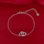 KAYA sieraden Bracelet 'Connected Heart' with Crystals