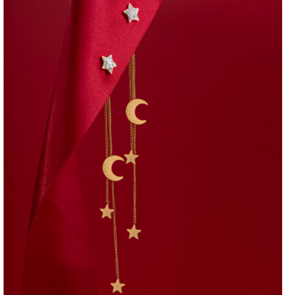 KAYA sieraden Oorbellen 'Starlight'  | Stainless Steel