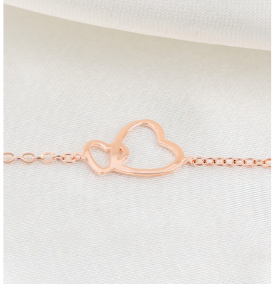 KAYA sieraden Armband 'Connected' - Rose Verguld