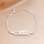 KAYA sieraden Baby gift with name | Baby bracelet with engraving