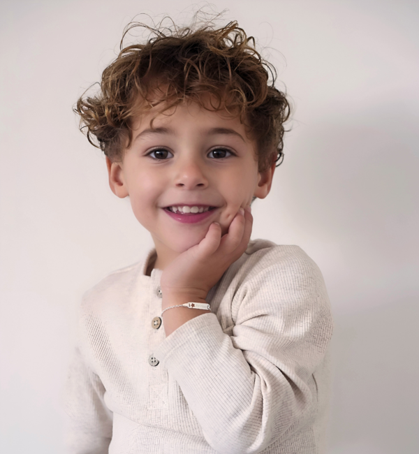 KAYA sieraden Baby gift with name | Baby bracelet with engraving