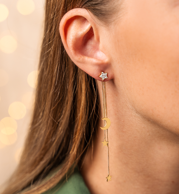 KAYA sieraden Earrings ‘Starlight’ | Stainless Steel