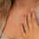 KAYA sieraden Necklace with Letter 'Cubes' | 2 Initials