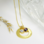KAYA sieraden Ketting 'Circle of Life' met 1 Geboortesteen