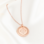 KAYA sieraden Personalized necklace with initials ‘Olivia’