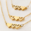 KAYA sieraden Mother & Daughter Necklace Set 'Hearts' | Stainless Steel