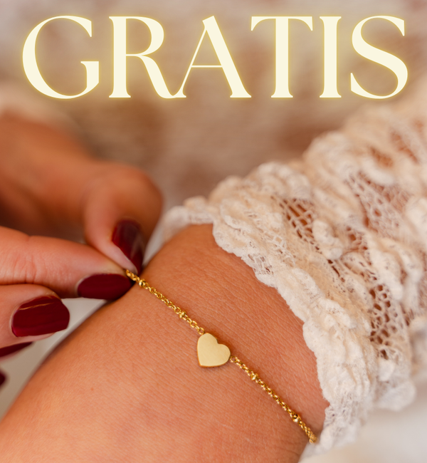 KAYA sieraden Ketting 'Kleine hartjes' | Stainless Steel