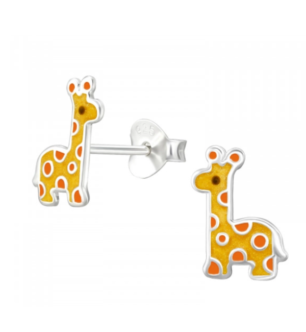 KAYA sieraden Zilveren  Kinderoorbellen Giraffe
