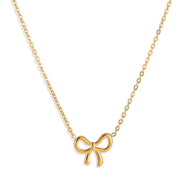 KAYA sieraden Necklace ‘Bow’ | Stainless Steel