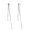 KAYA sieraden Earrings ‘Starlight’ | Stainless Steel