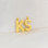 KAYA sieraden Loose letter charm ‘Bubble’ | Stainless Steel