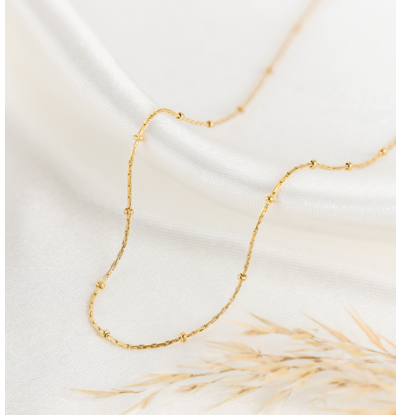 KAYA sieraden Loose mini beads necklace | Stainless Steel