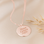 KAYA sieraden  Ketting met 3 namen | 20 mm disc