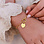KAYA sieraden Link Bracelet with Round Clasp and Heart | Stainless Steel