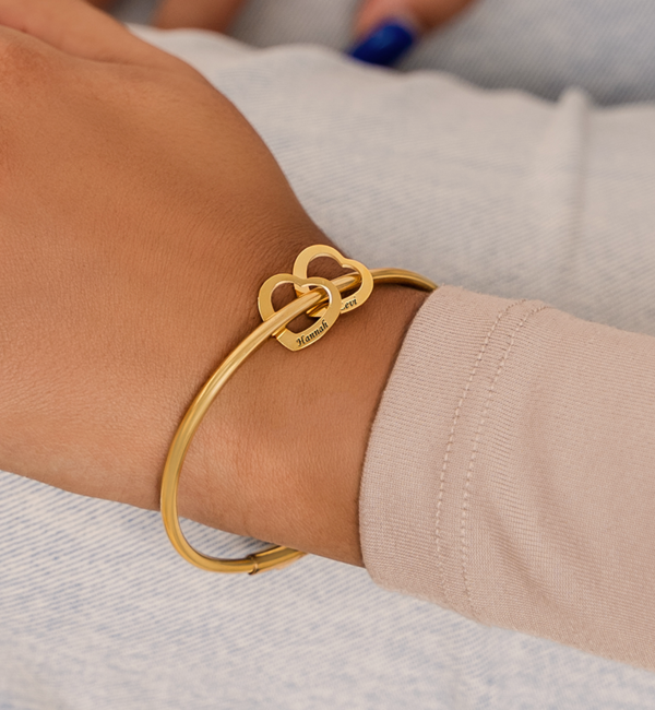 KAYA sieraden Bedelarmband met 1 Hartje | Stainless Steel