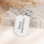 KAYA sieraden Engraved name keychain