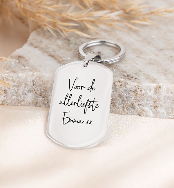 KAYA sieraden Engravable chain 'Memory'