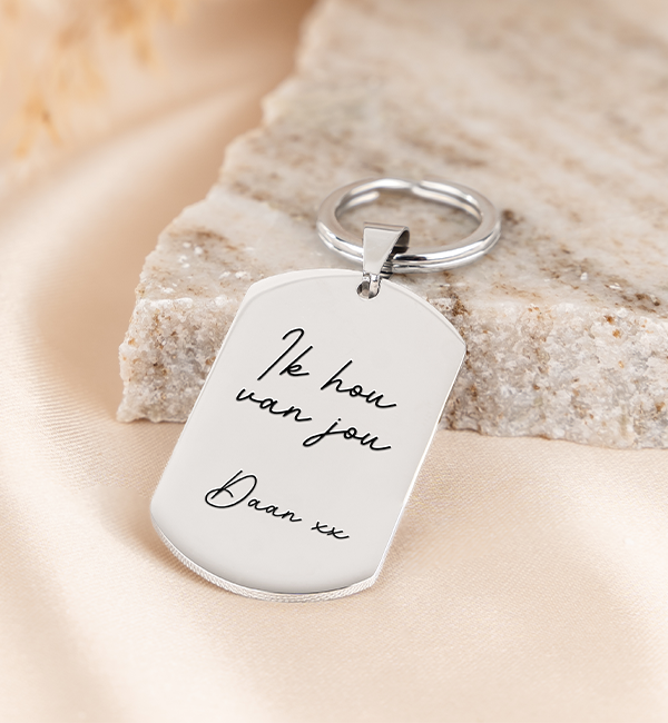 KAYA sieraden Engravable chain 'Memory'