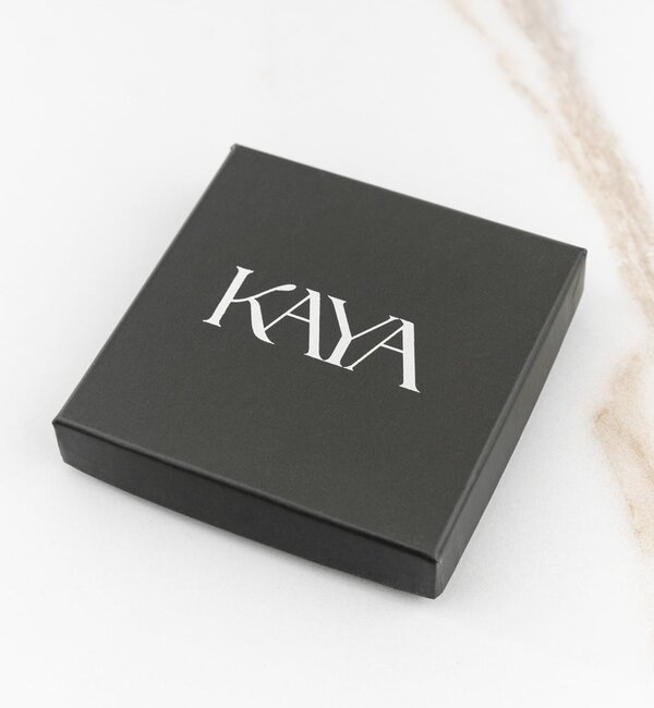 KAYA sieraden Heren Ketting met Naam Zilver Bar XL | Stainless Steel