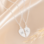 KAYA sieraden Set of 2 broken heart necklaces | With engraving