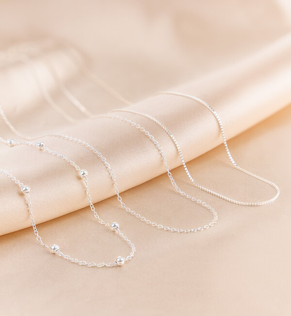 KAYA sieraden Set of 2 broken heart necklaces | With engraving