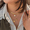 KAYA sieraden Flat Bracelet and Necklace Set | Stainless Steel