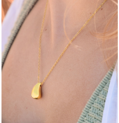 KAYA sieraden Ketting Druppel | Stainless Steel
