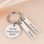 KAYA sieraden Keychain Disc with Name Charms | Compose yourself