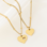 KAYA sieraden Mother Daughter necklace set Hearts