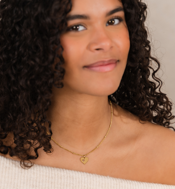 KAYA sieraden Mother Daughter necklace set Hearts