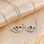 KAYA sieraden Sisters necklace set Connected Heart | Set of 2